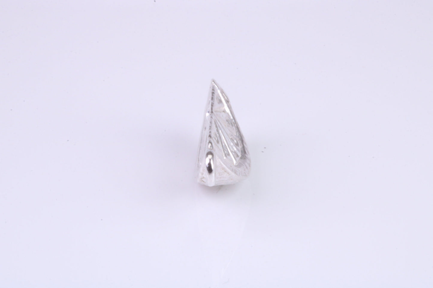 Slice of Orange Charm, Traditional Charm, Made from Solid 925 Grade Sterling Silver, Complete with Attachment Link