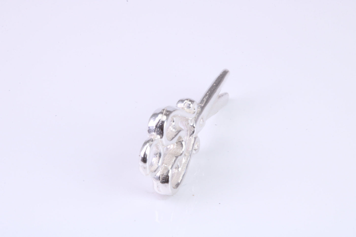 Scissor Charm, Traditional Charm, Made from Solid 925 Grade Sterling Silver, Complete with Attachment Link