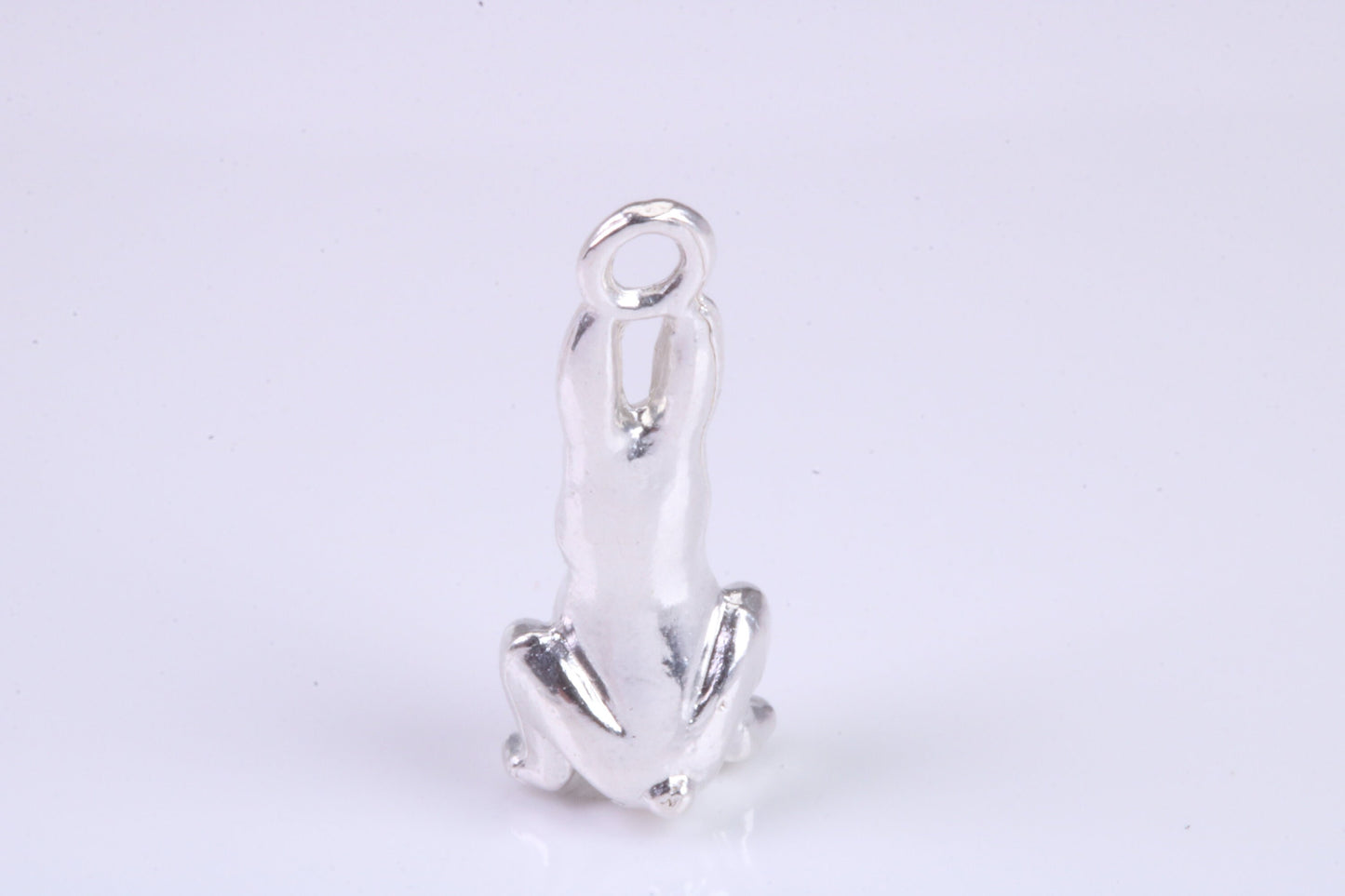 Bunny Rabbit Charm, Traditional Charm, Made from Solid 925 Grade Sterling Silver, Complete with Attachment Link