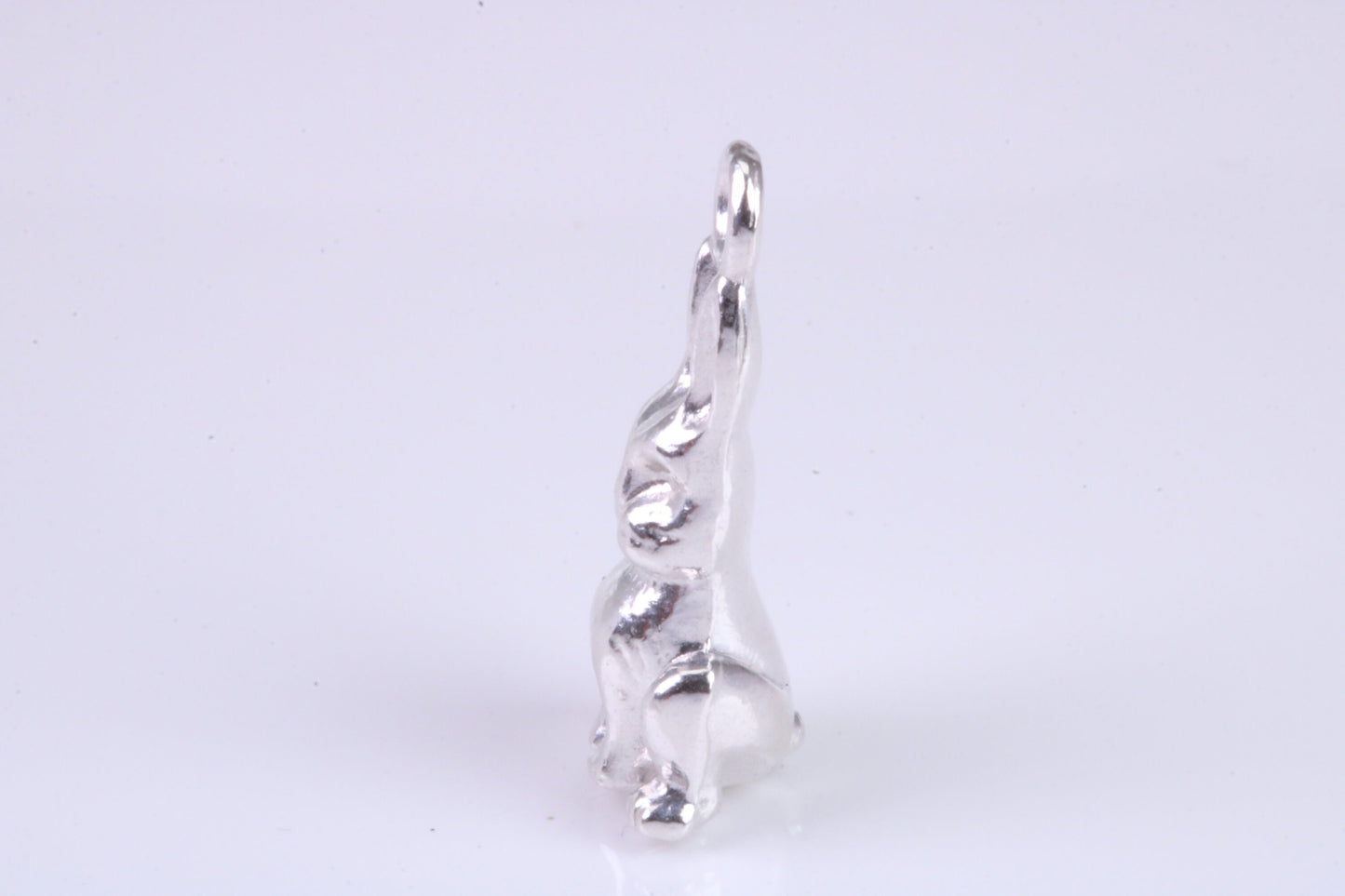 Bunny Rabbit Charm, Traditional Charm, Made from Solid 925 Grade Sterling Silver, Complete with Attachment Link