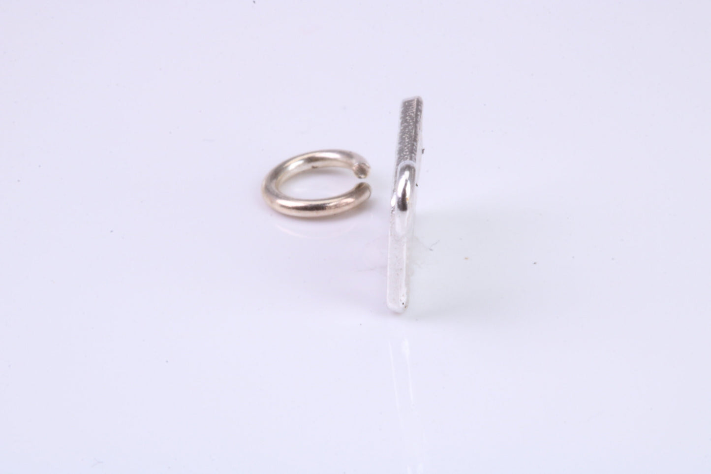 Egg Box Charm, Traditional Charm, Made from Solid 925 Grade Sterling Silver, Complete with Attachment Link