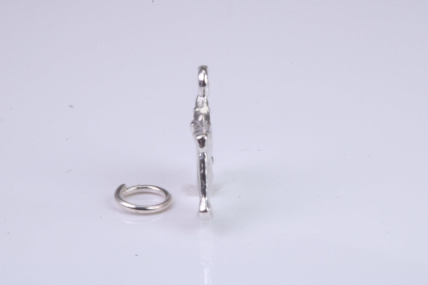Shorts Charm, Traditional Charm, Made from Solid 925 Grade Sterling Silver, Complete with Attachment Link
