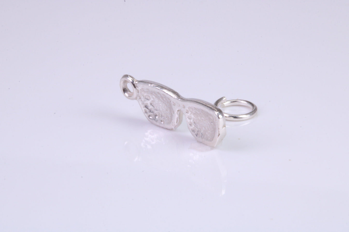Sunglasses Charm, Traditional Charm, Made from Solid 925 Grade Sterling Silver, Complete with Attachment Link