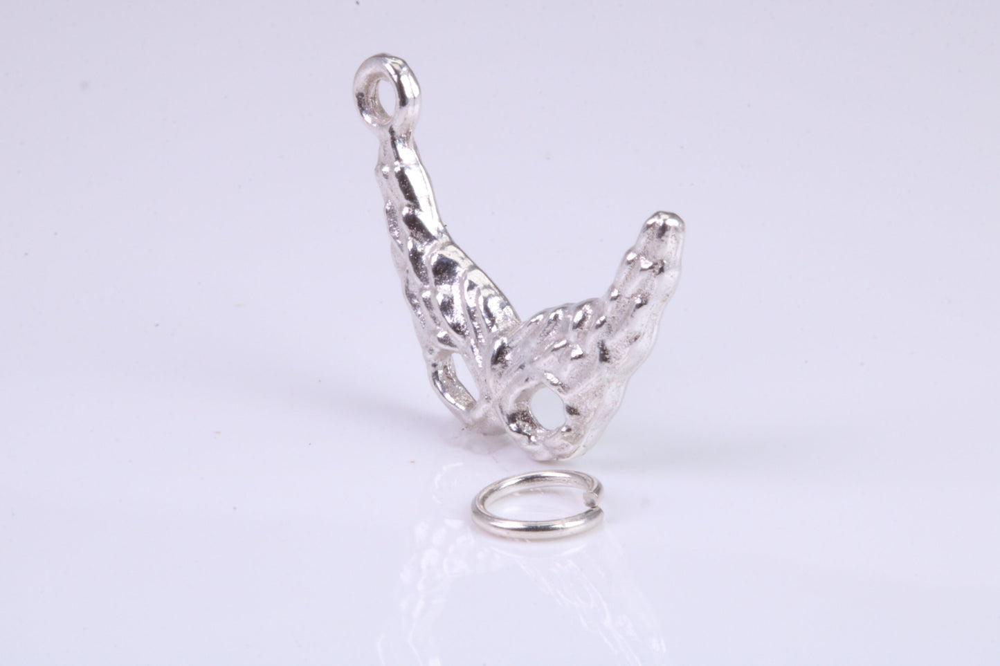 Pantomime Mask Charm, Traditional Charm, Made from Solid 925 Grade Sterling Silver, Complete with Attachment Link