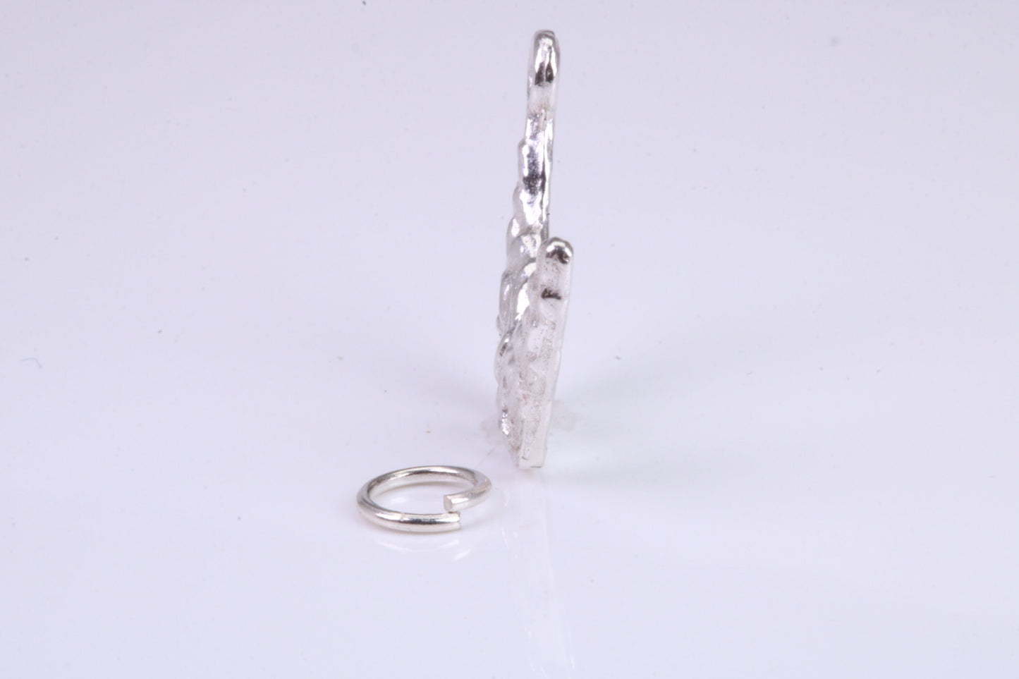 Pantomime Mask Charm, Traditional Charm, Made from Solid 925 Grade Sterling Silver, Complete with Attachment Link
