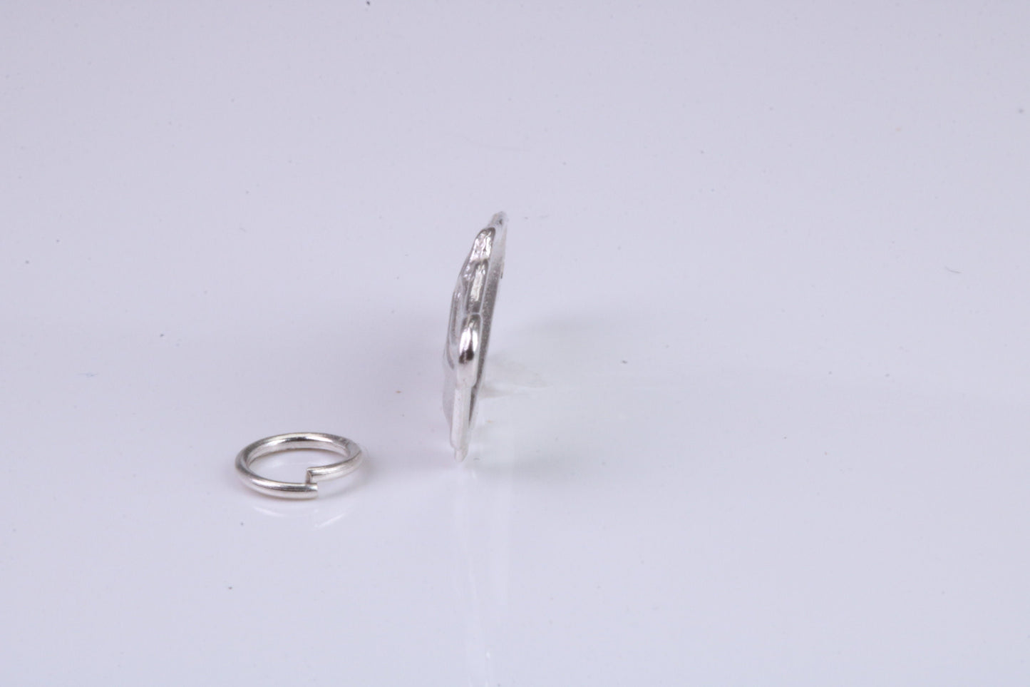 Soccer Boot Charm, Traditional Charm, Made from Solid 925 Grade Sterling Silver, Complete with Attachment Link