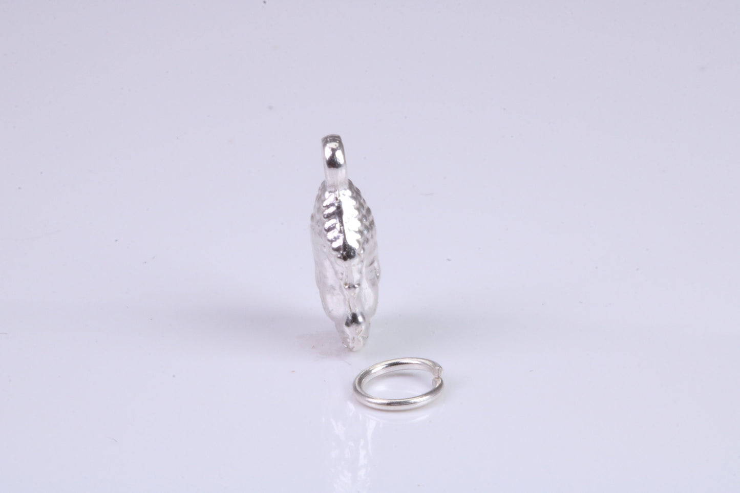 Buddha Charm, Traditional Charm, Made from Solid 925 Grade Sterling Silver, Complete with Attachment Link