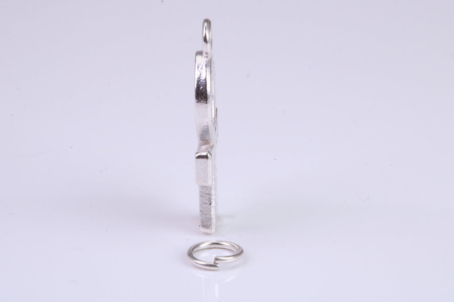 Ankh Cross Charm, Traditional Charm, Made from Solid 925 Grade Sterling Silver, Complete with Attachment Link