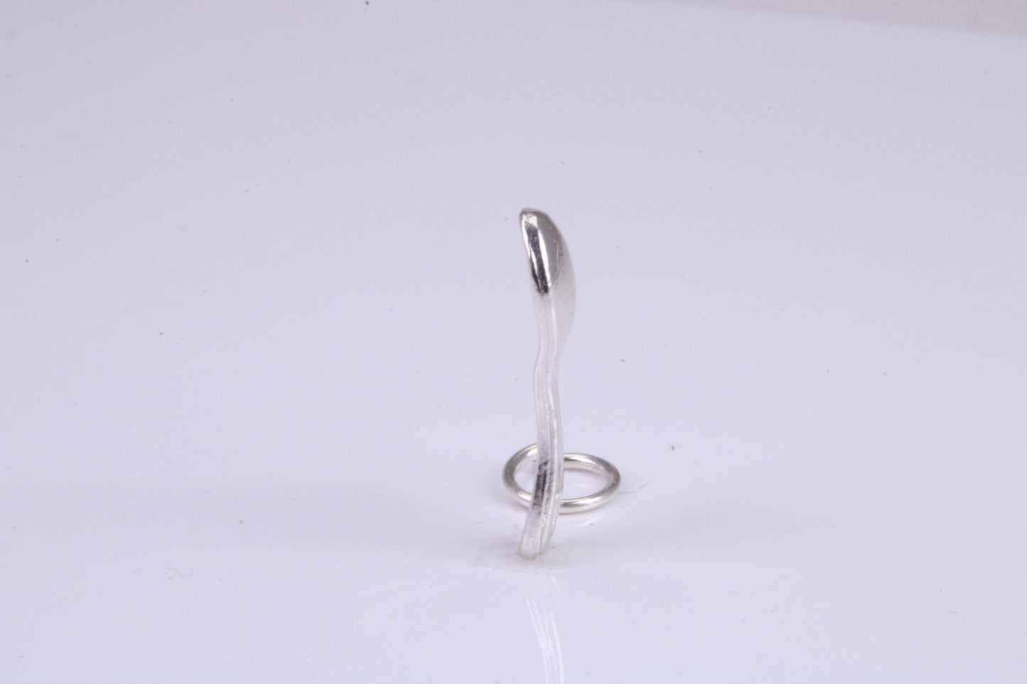 Spoon Charm, Traditional Charm, Made from Solid 925 Grade Sterling Silver, Complete with Attachment Link