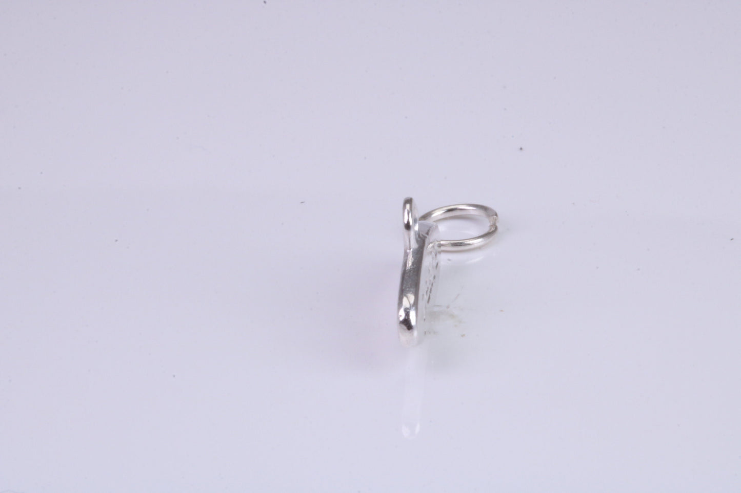 Peace Charm, Traditional Charm, Made from Solid 925 Grade Sterling Silver, Complete with Attachment Link