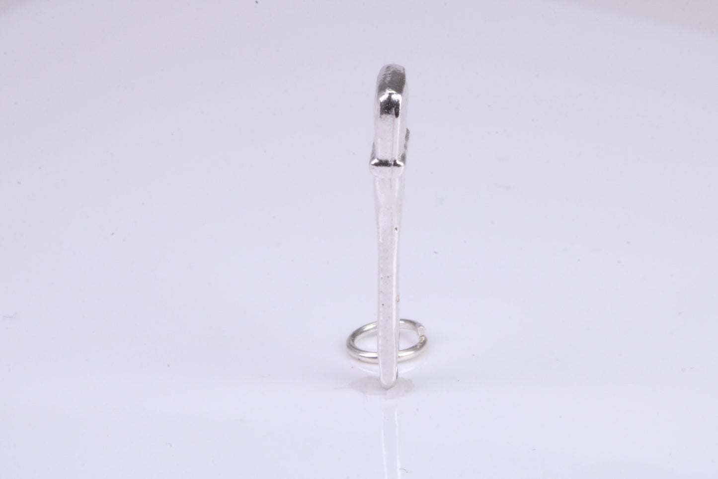 Paint Brush Charm, Traditional Charm, Made from Solid 925 Grade Sterling Silver, Complete with Attachment Link