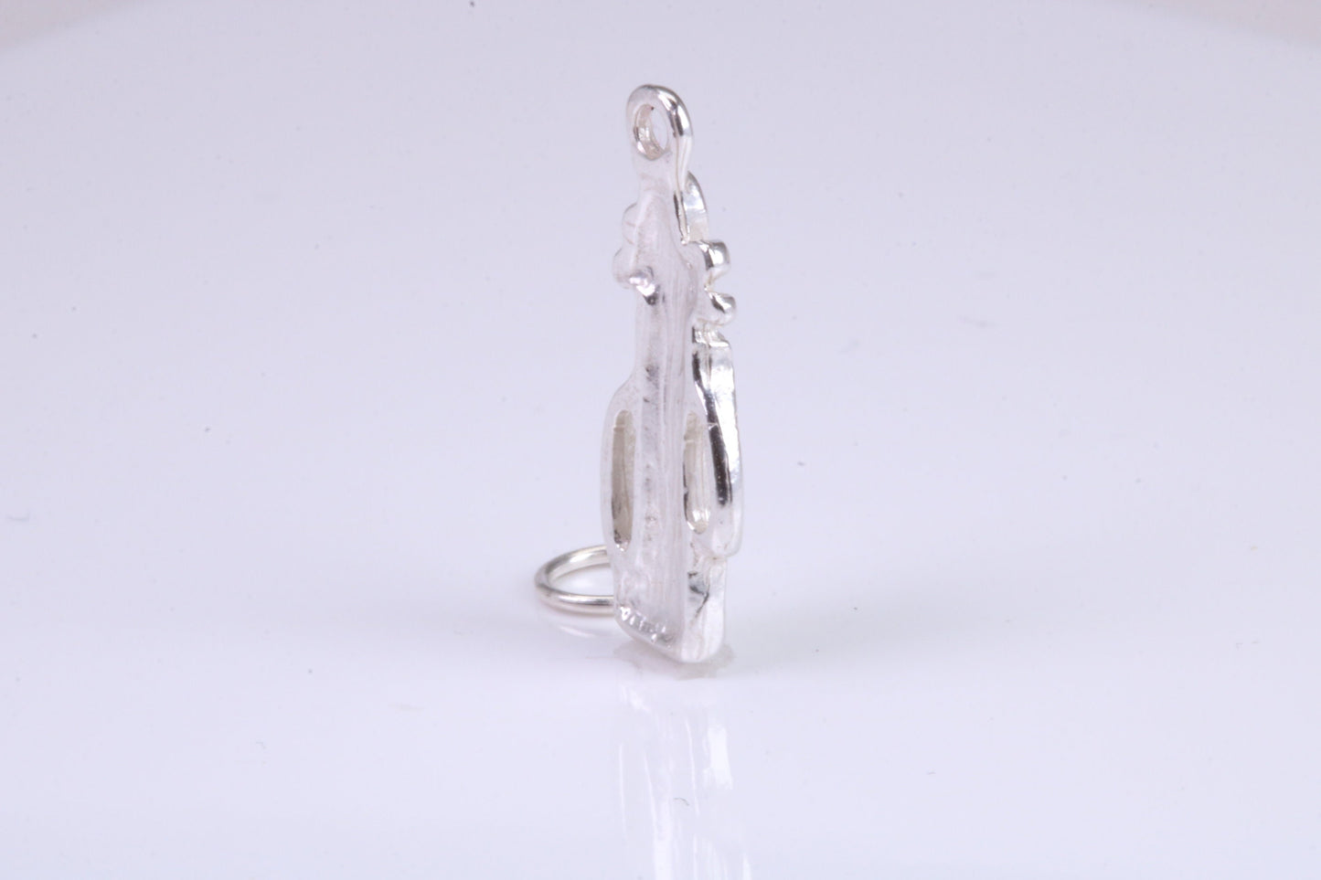 Golf Bag Charm, Traditional Charm, Made from Solid 925 Grade Sterling Silver, Complete with Attachment Link