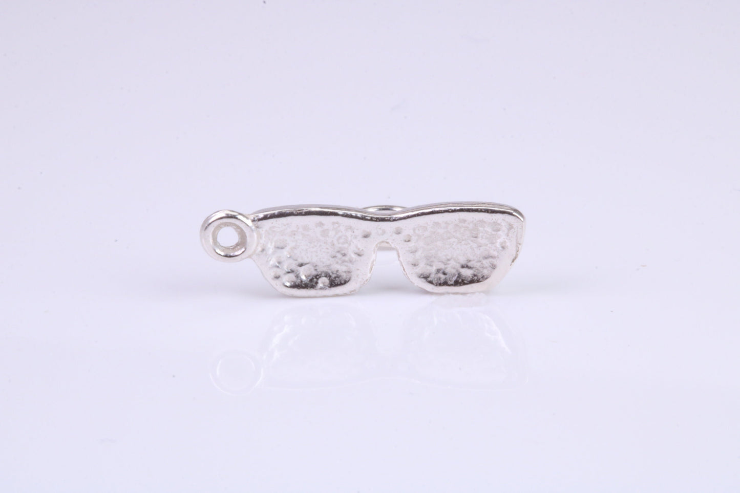 Sunglasses Charm, Traditional Charm, Made from Solid 925 Grade Sterling Silver, Complete with Attachment Link