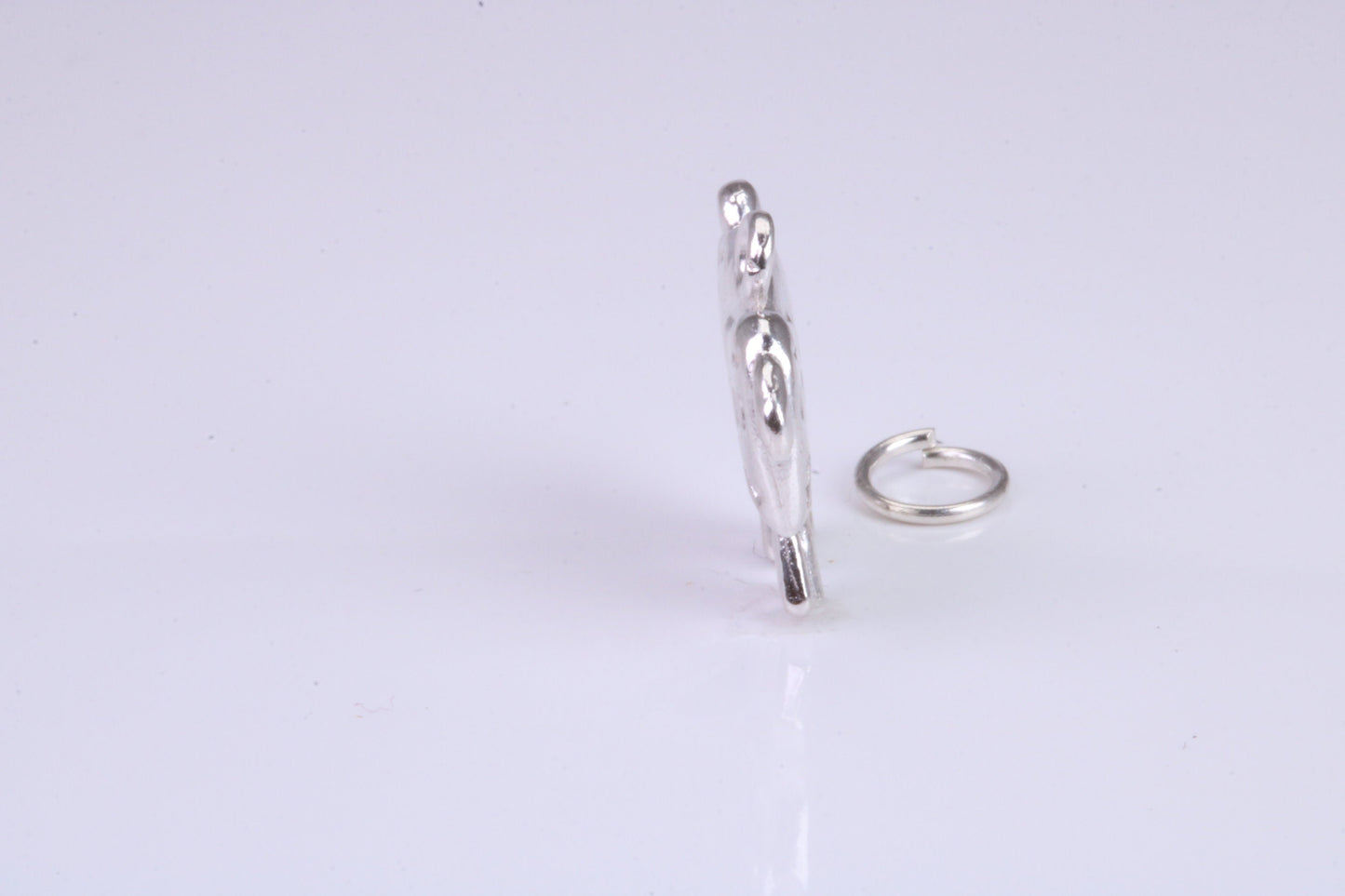 Sheep Charm, Traditional Charm, Made from Solid 925 Grade Sterling Silver, Complete with Attachment Link