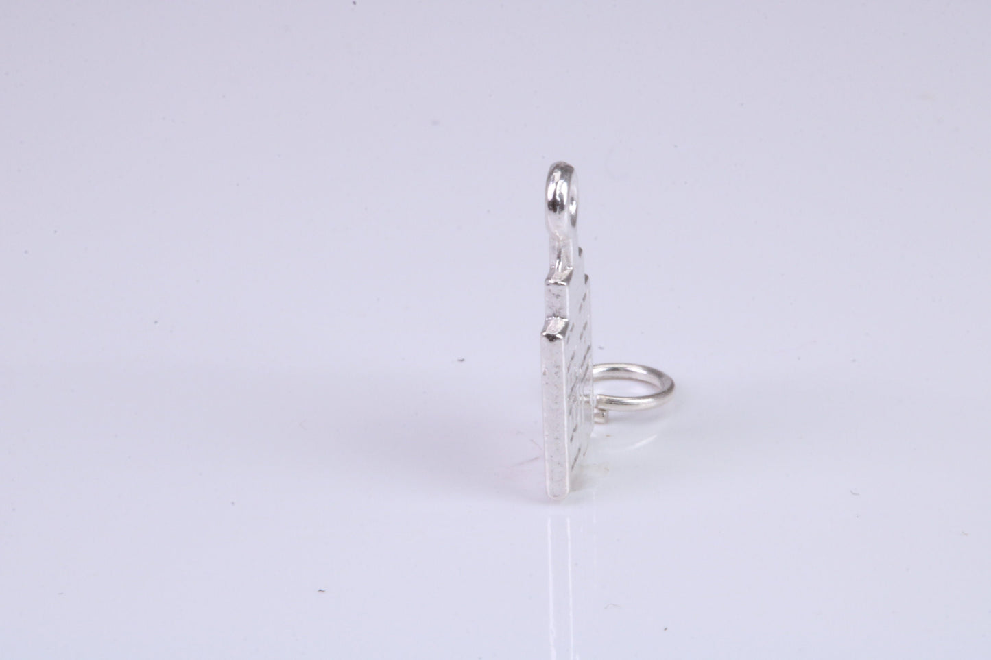 Office Building Charm, Traditional Charm, Made from Solid 925 Grade Sterling Silver, Complete with Attachment Link
