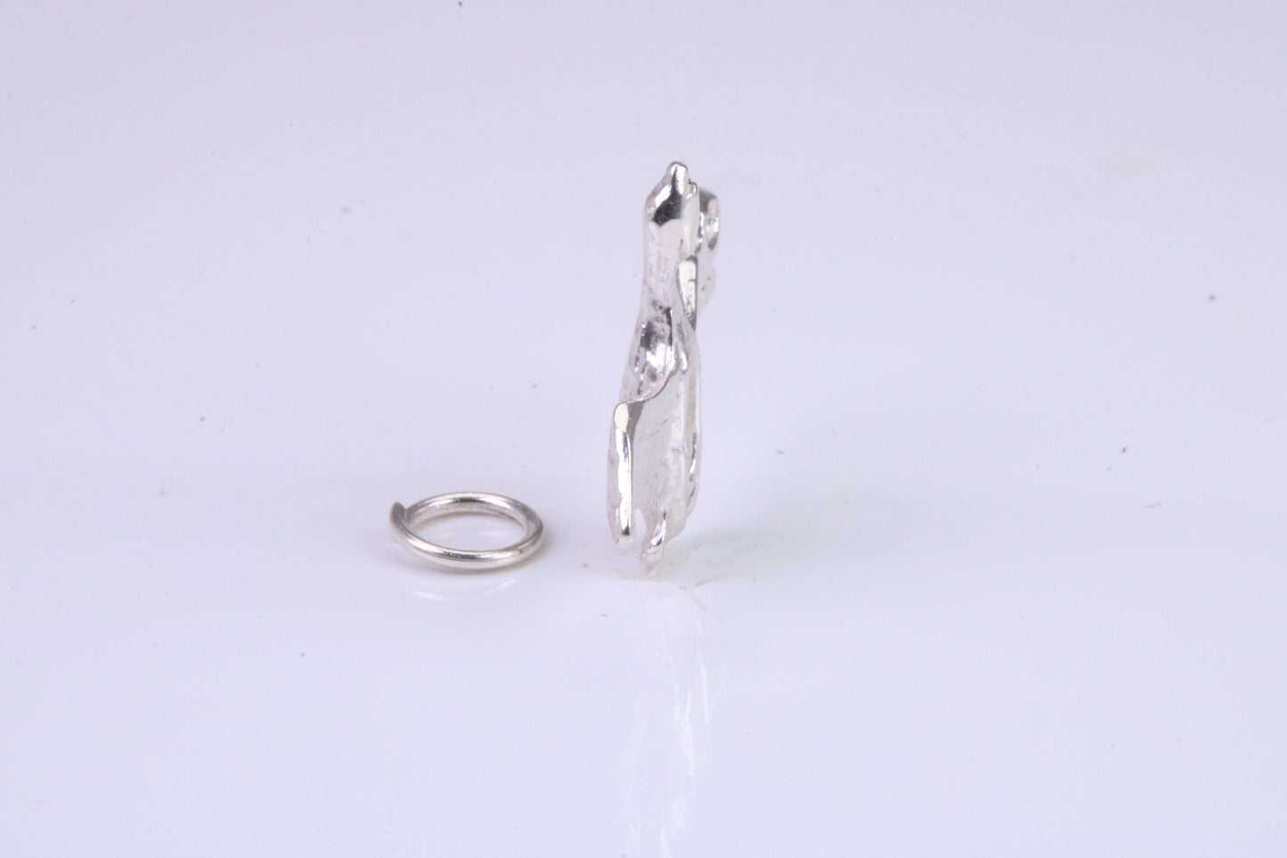 Seagull Charm, Traditional Charm, Made from Solid 925 Grade Sterling Silver, Complete with Attachment Link