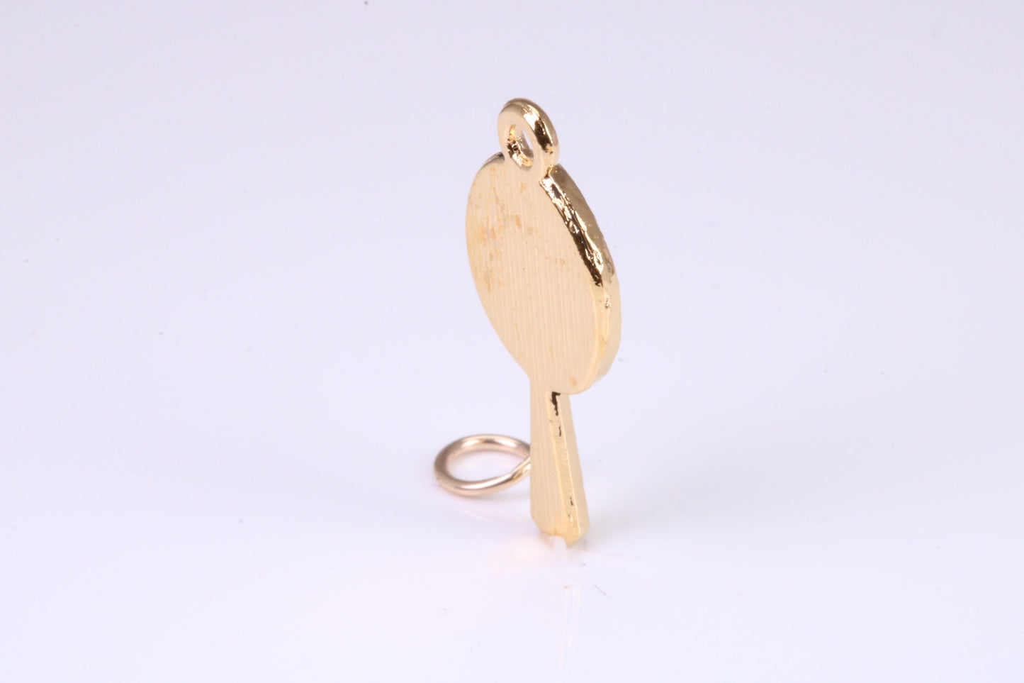 Spiral of Life Charm, Traditional Charm, Made from Solid Yellow Gold, British Hallmarked, Complete with Attachment Link