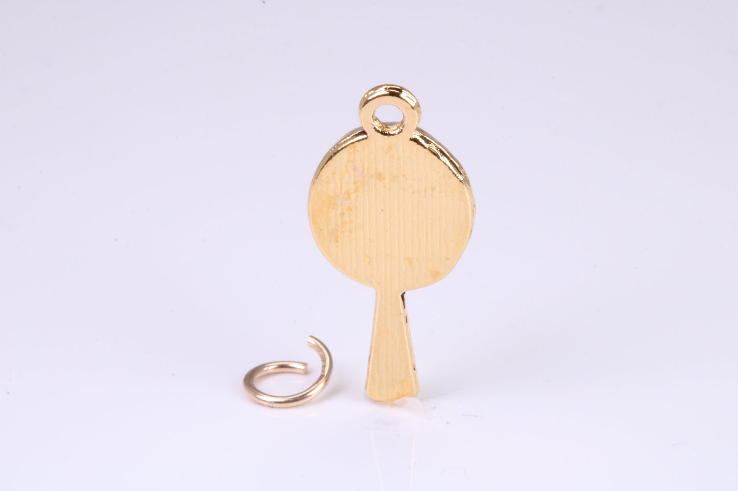Spiral of Life Charm, Traditional Charm, Made from Solid Yellow Gold, British Hallmarked, Complete with Attachment Link