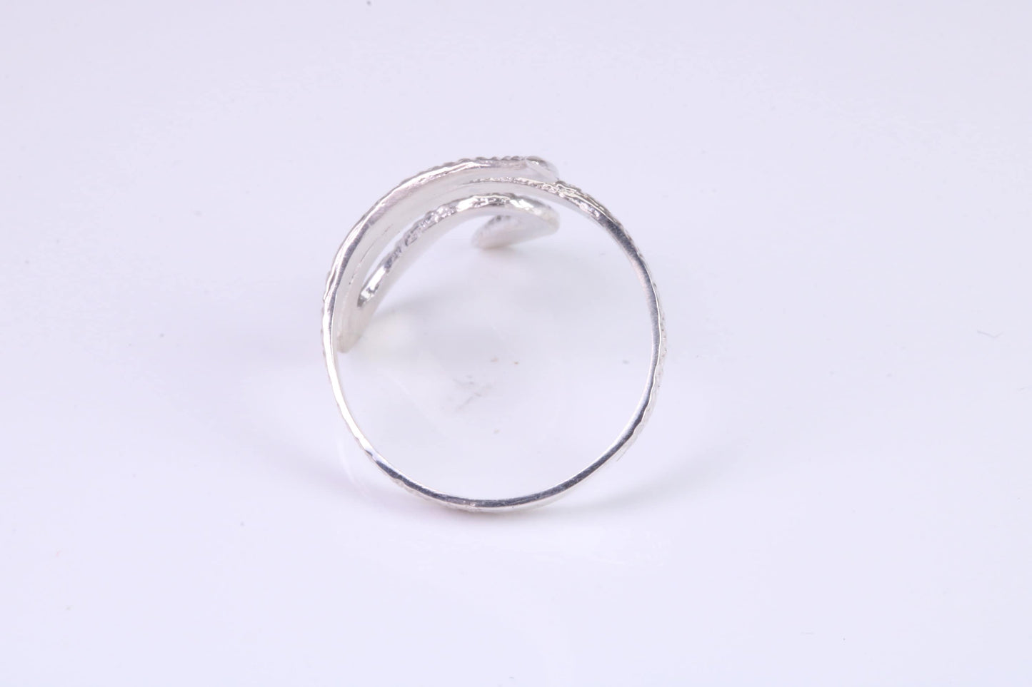 Snake Ring, made from solid cast silver