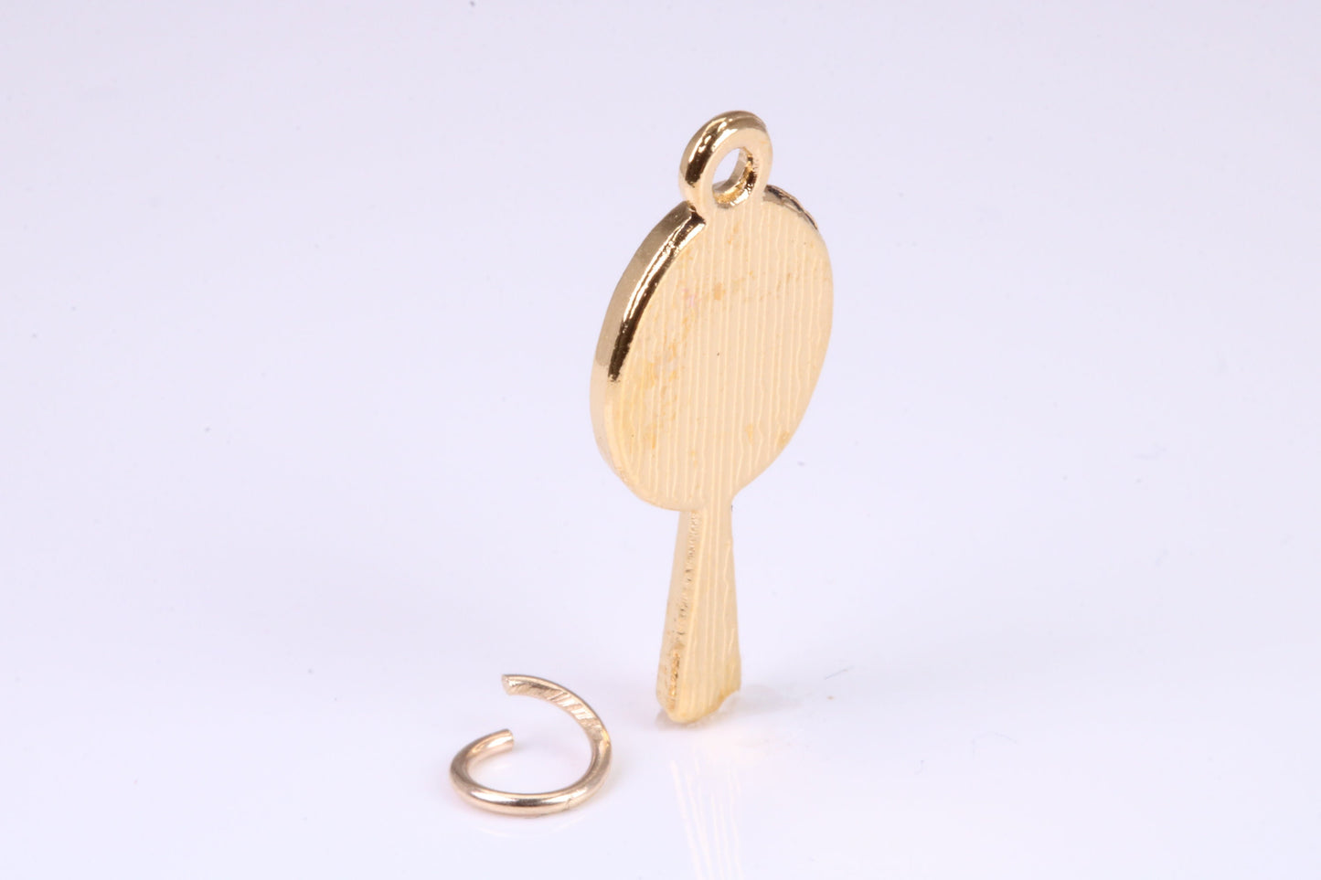 Spiral of Life Charm, Traditional Charm, Made from Solid Yellow Gold, British Hallmarked, Complete with Attachment Link