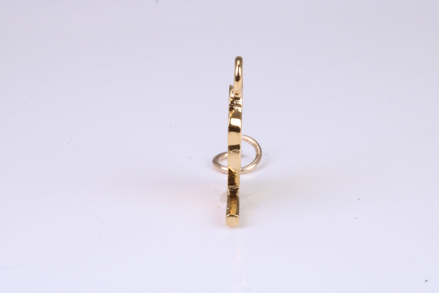 Parrot Charm, Traditional Charm, Made from Solid Yellow Gold, British Hallmarked, Complete with Attachment Link