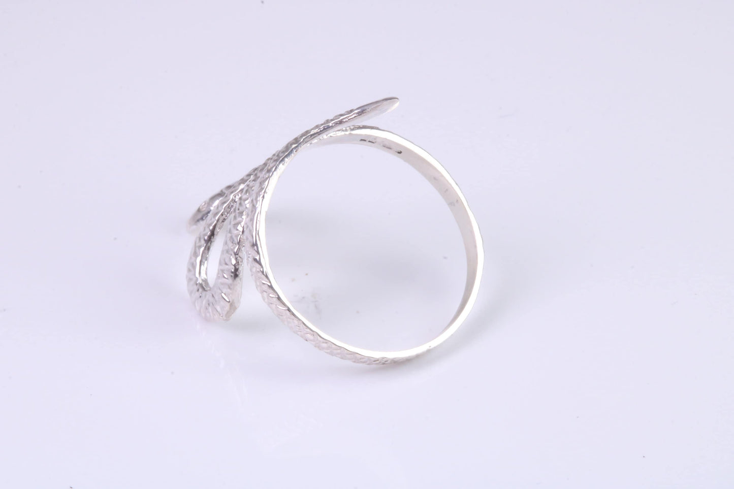 Snake Ring, made from solid cast silver