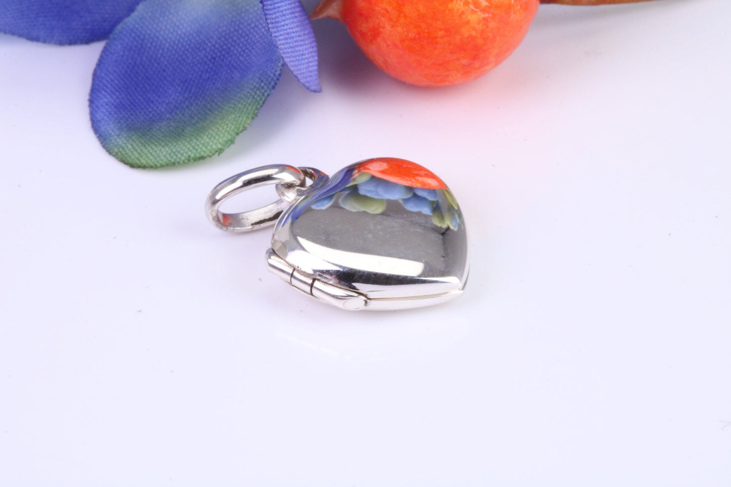 13 mm Heart Shaped Locket, Made from Solid Sterling Silver