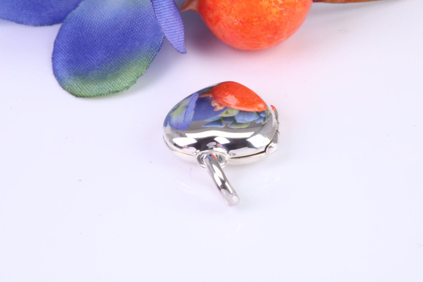 13 mm Heart Shaped Locket, Made from Solid Sterling Silver