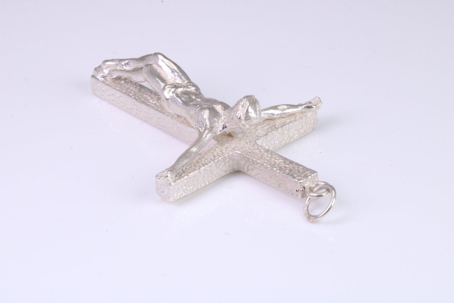 Large and Heavy Sterling Silver Crucifix