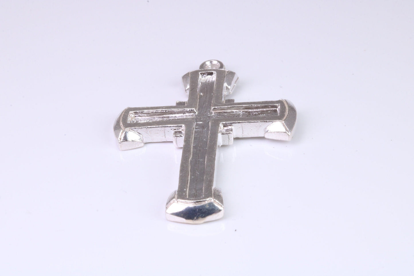 Large Chunky Sterling Silver Cross