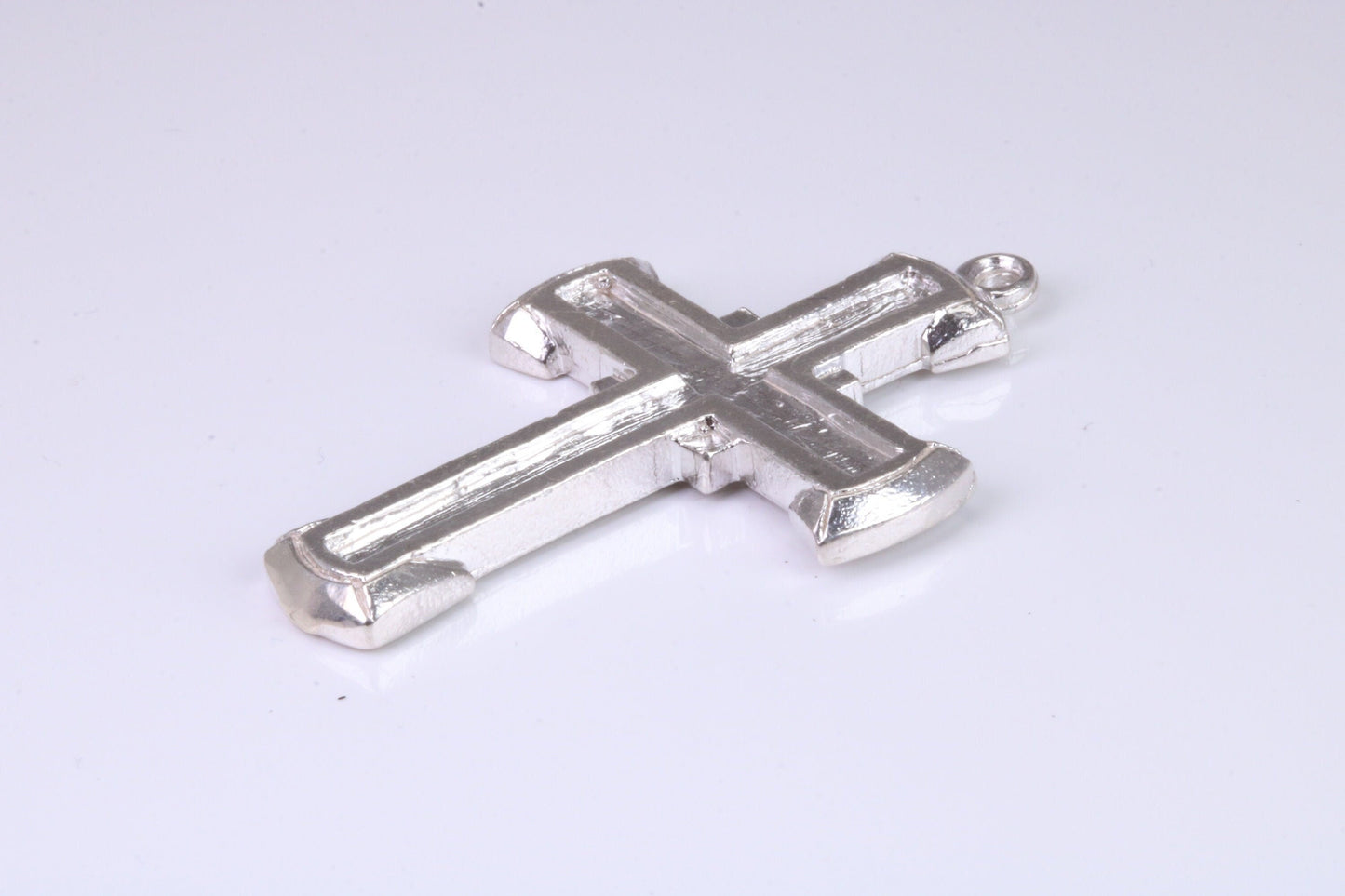 Large Chunky Sterling Silver Cross