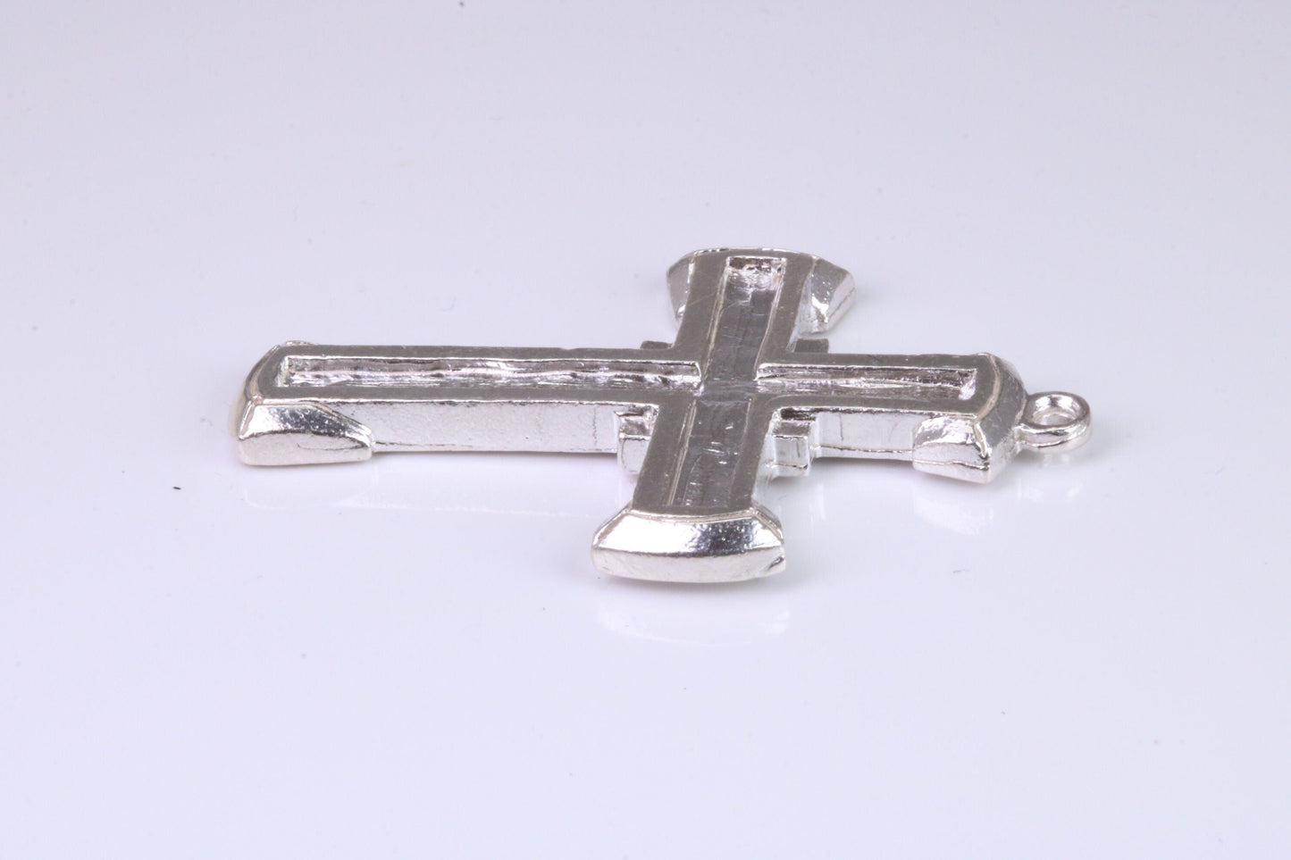 Large Chunky Sterling Silver Cross