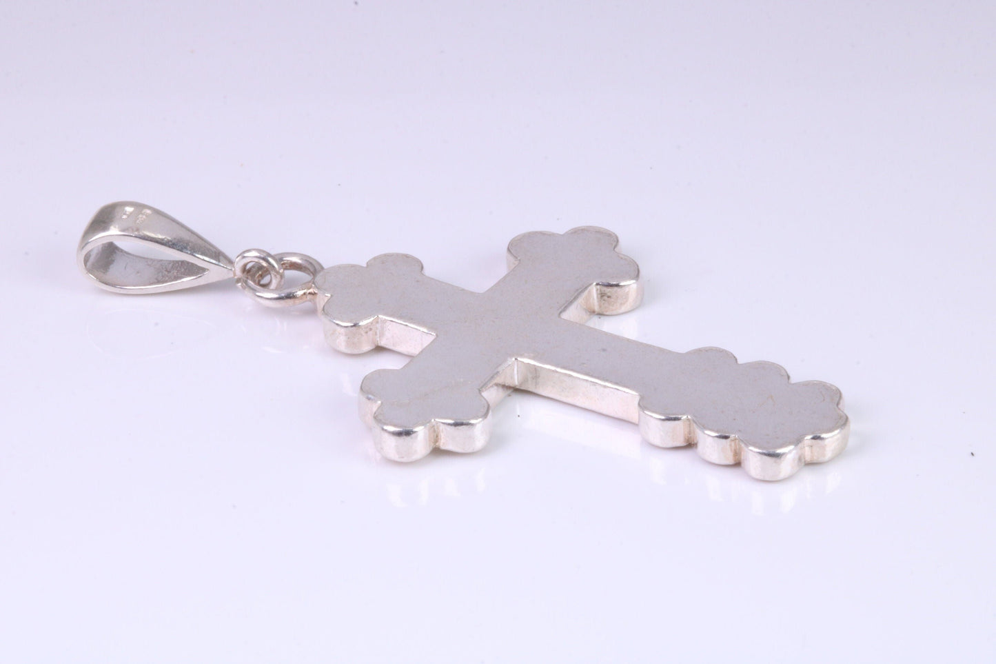 Large Chunky Sterling Silver Cross