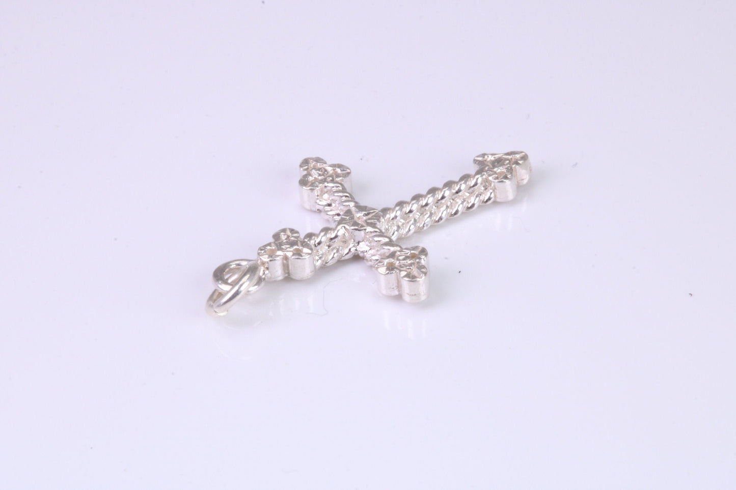 Small Ornate Cross Necklace