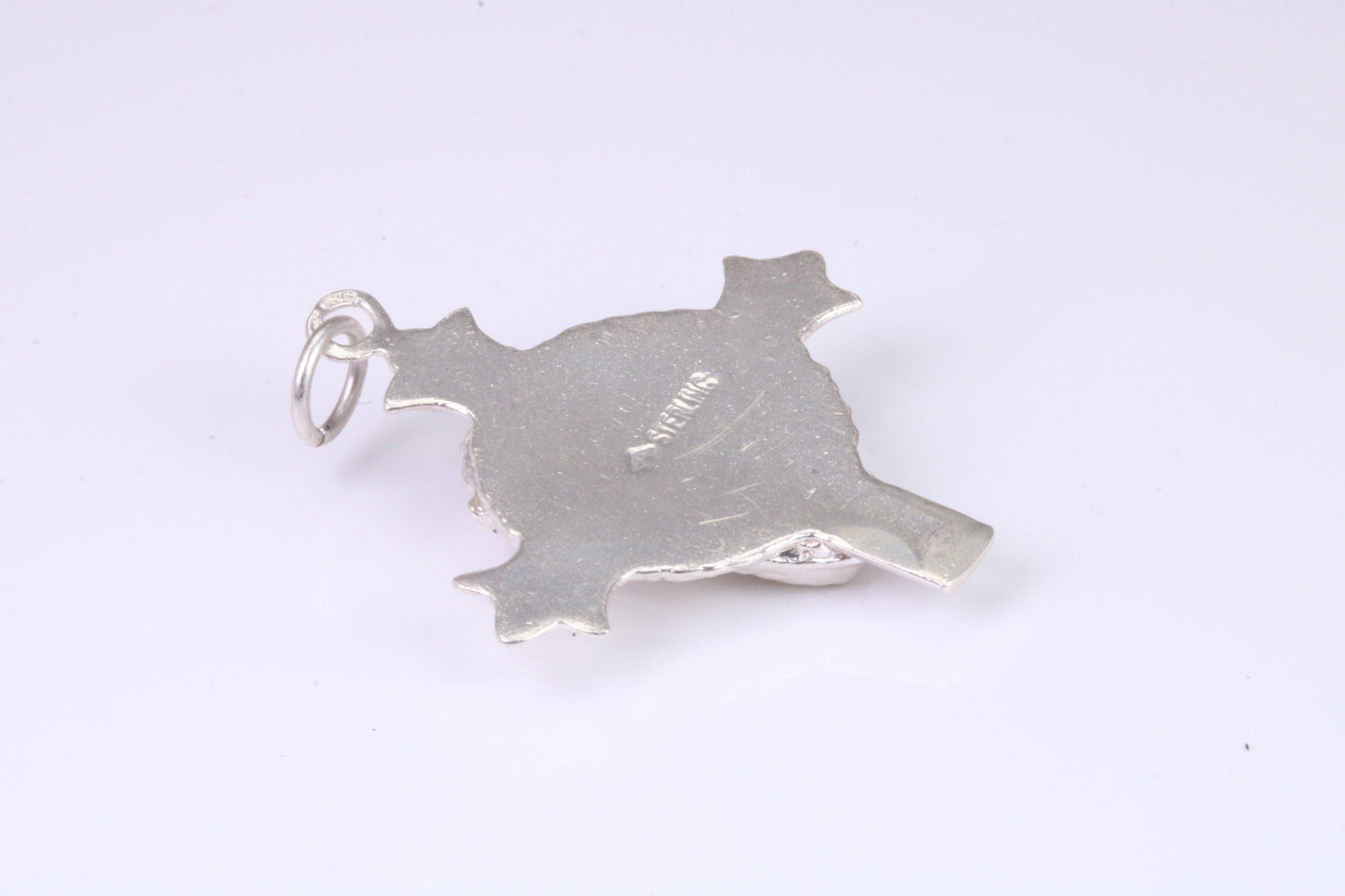 Large Chunky Silver Crucifix Necklace