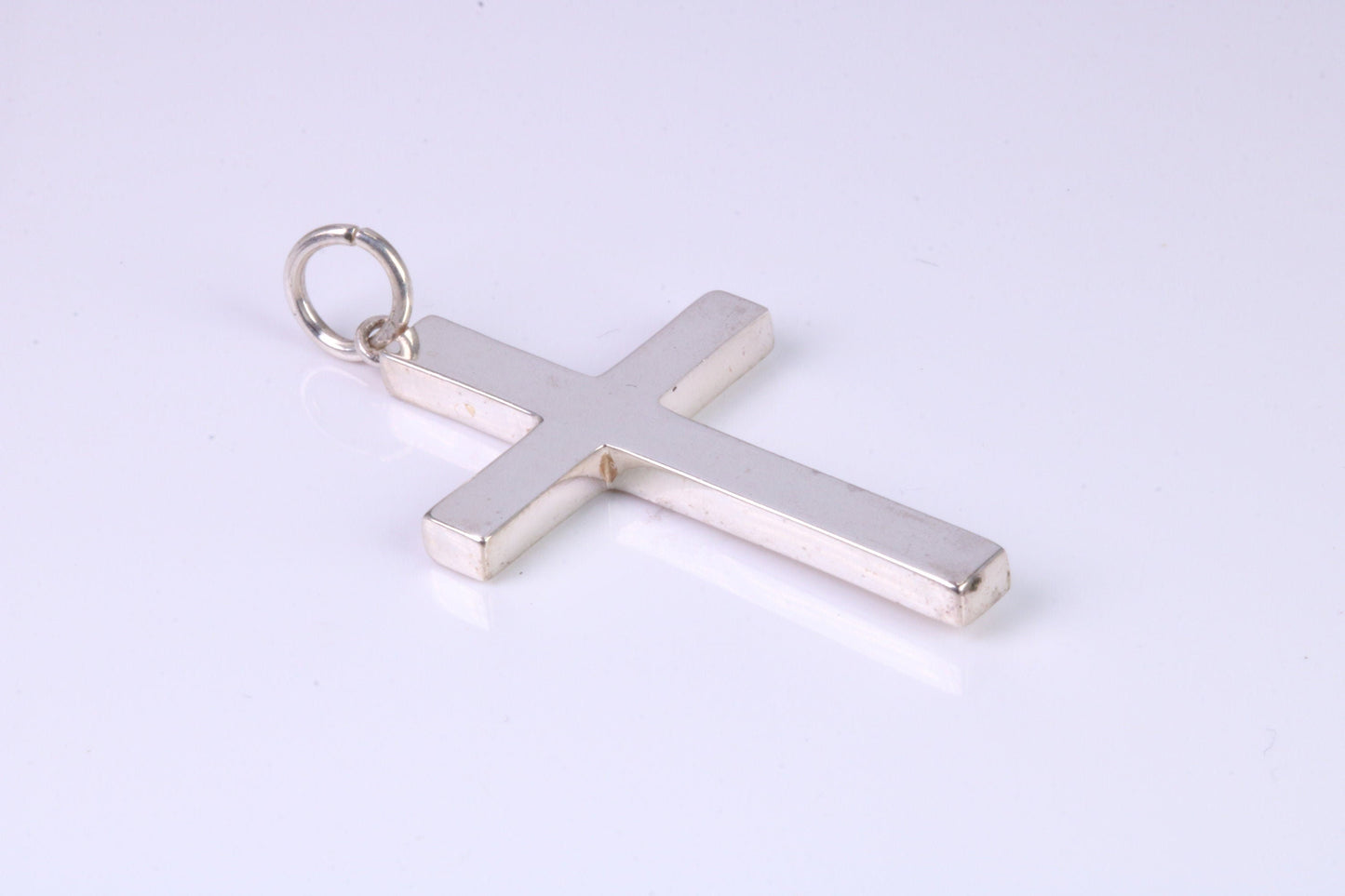 Sterling Silver Chunky Cross
