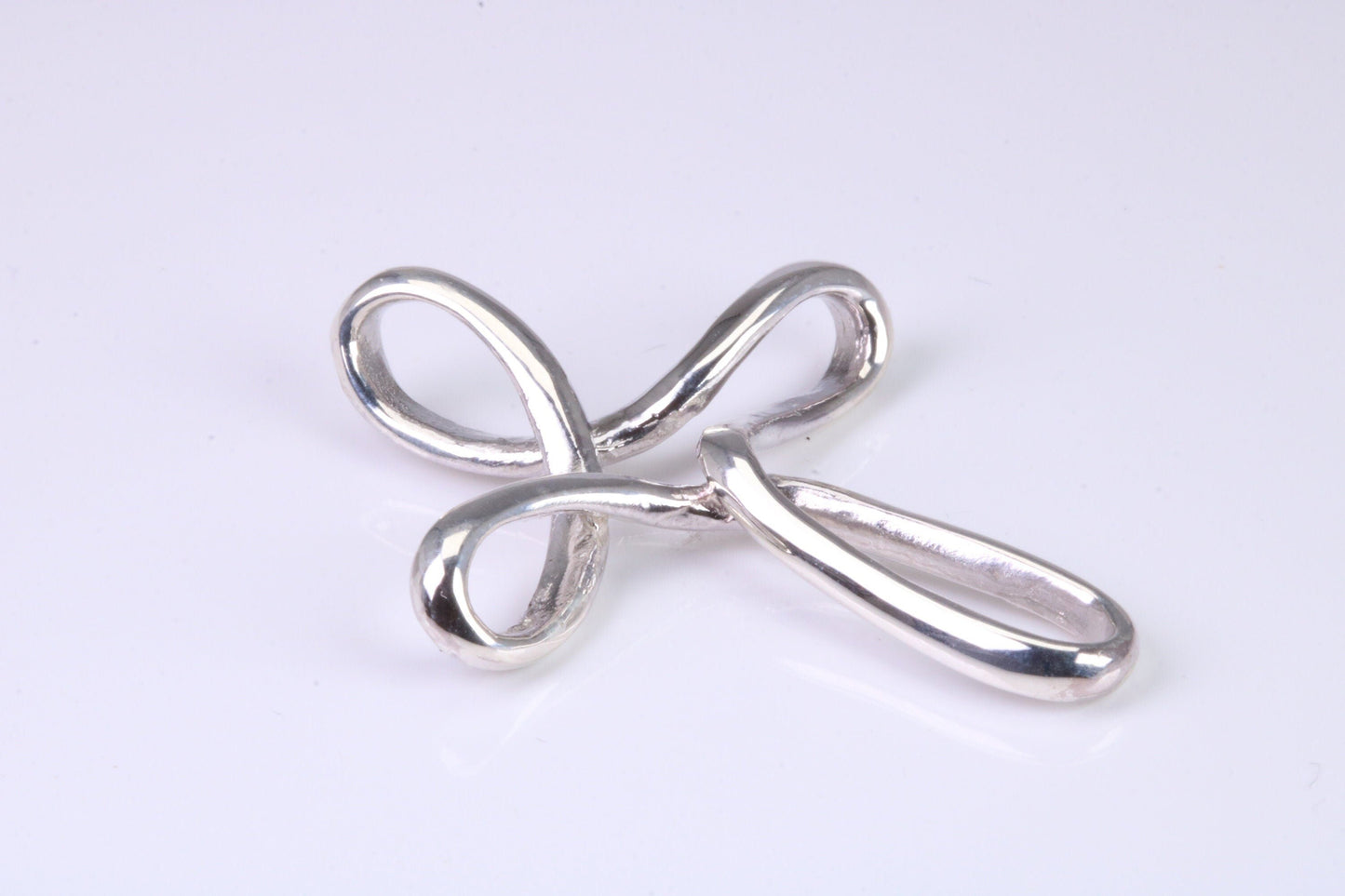 Sterling Silver Cross Together with 16 inch Silver Chain