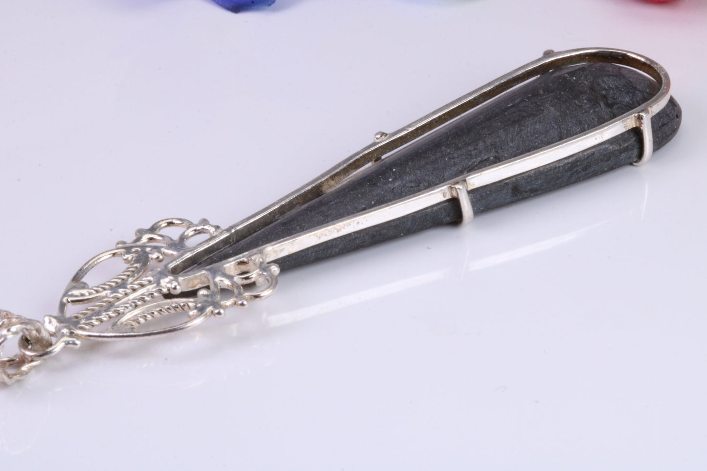 Very Large real Amethyst Crystal Pendant