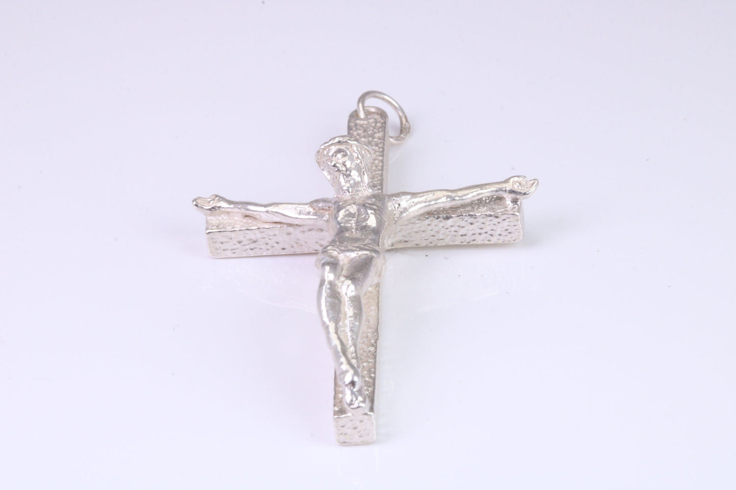 Large and Heavy Sterling Silver Crucifix