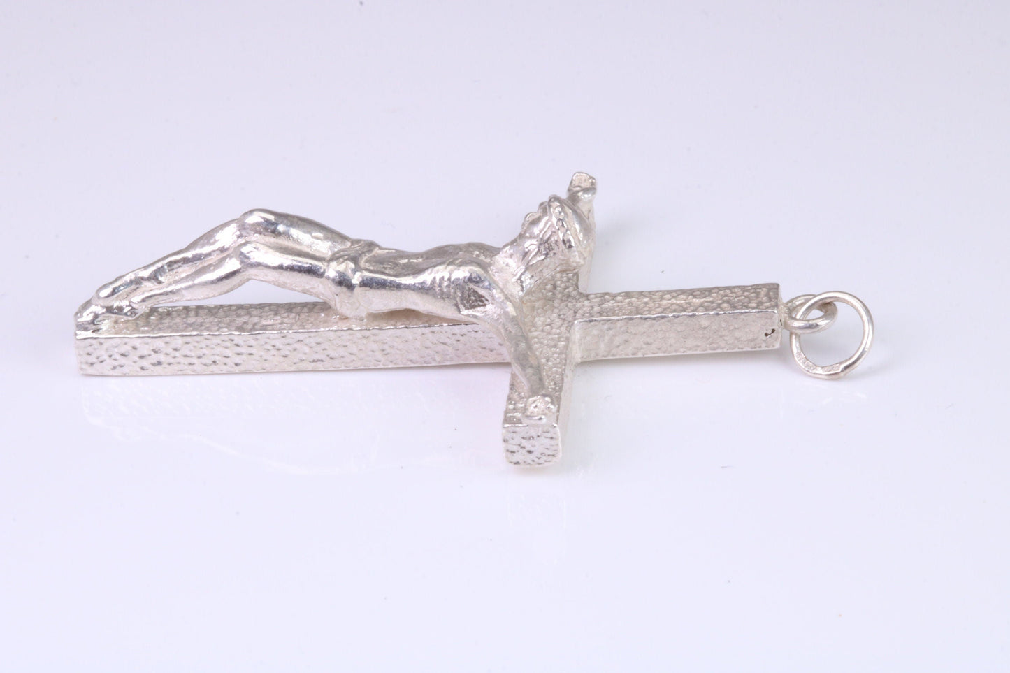 Large and Heavy Sterling Silver Crucifix