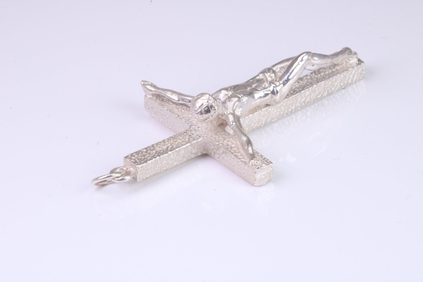 Large and Heavy Sterling Silver Crucifix