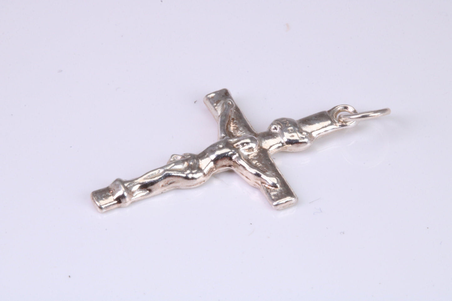 Small Sterling Silver Crucifix Necklace