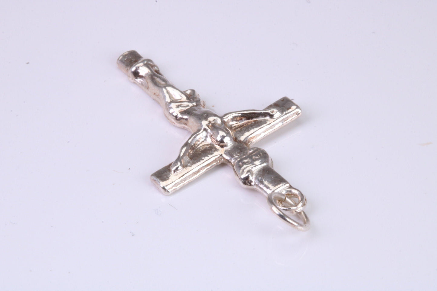 Small Sterling Silver Crucifix Necklace