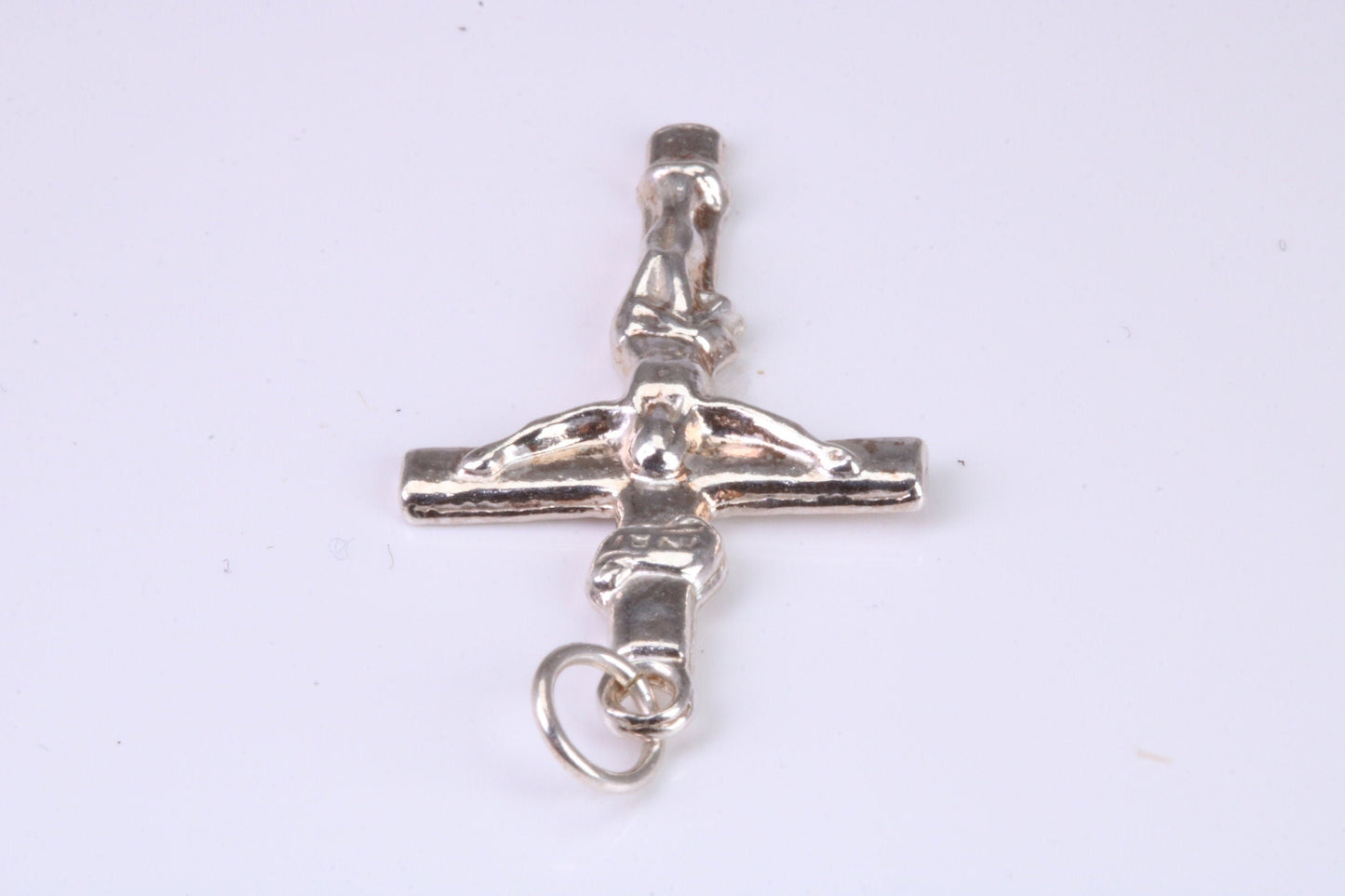 Small Sterling Silver Crucifix Necklace