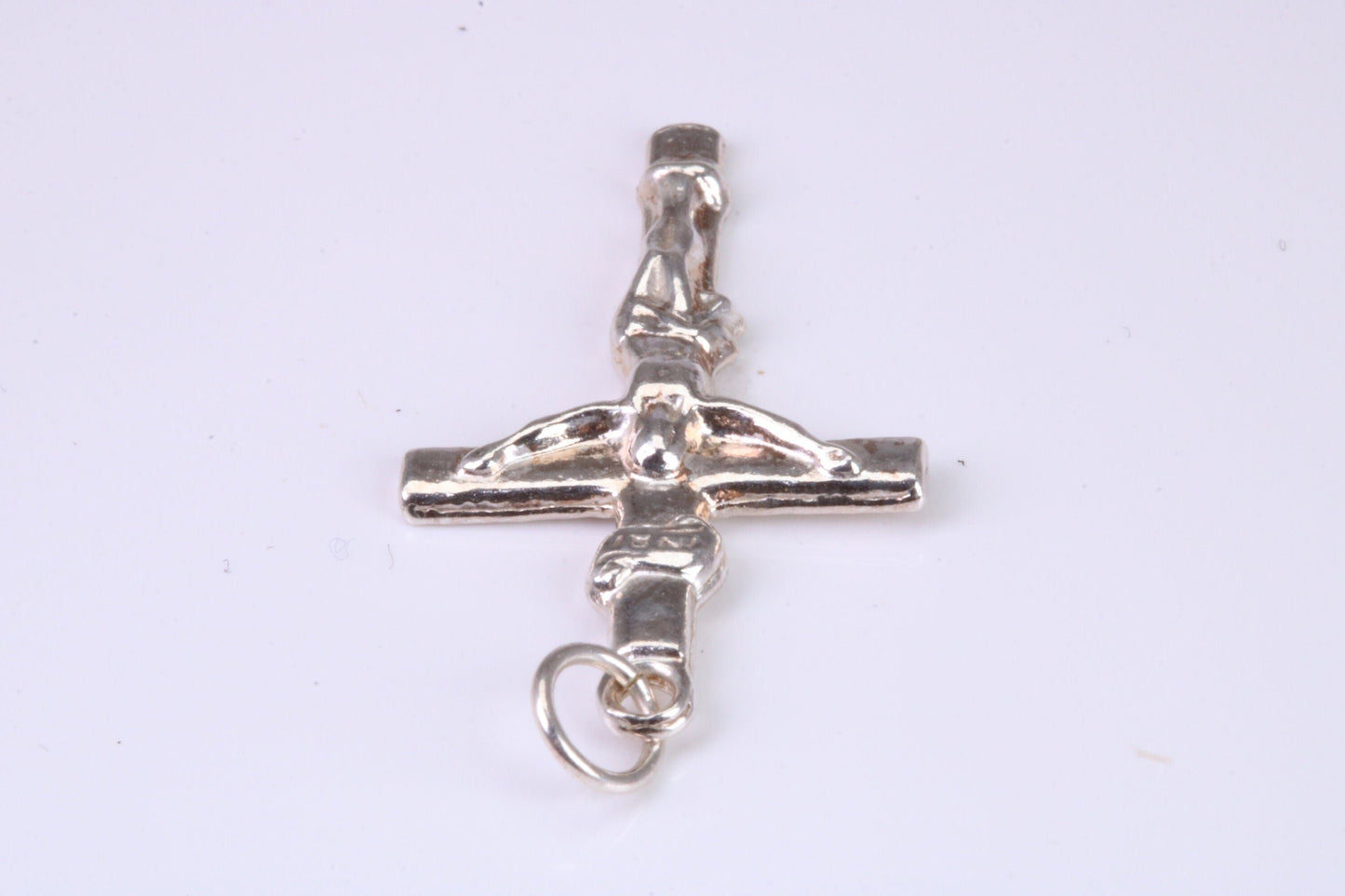 Small Sterling Silver Crucifix Necklace