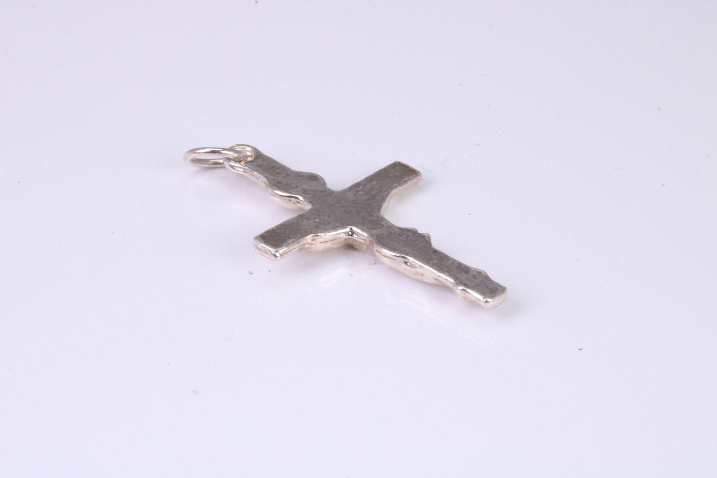 Small Sterling Silver Crucifix Necklace