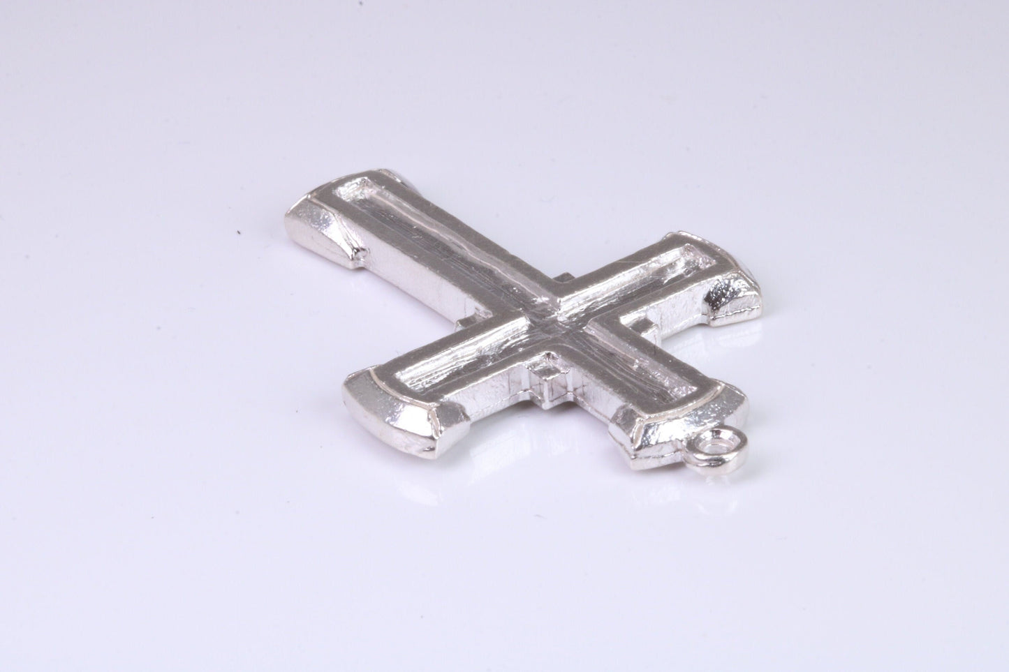 Large Chunky Sterling Silver Cross