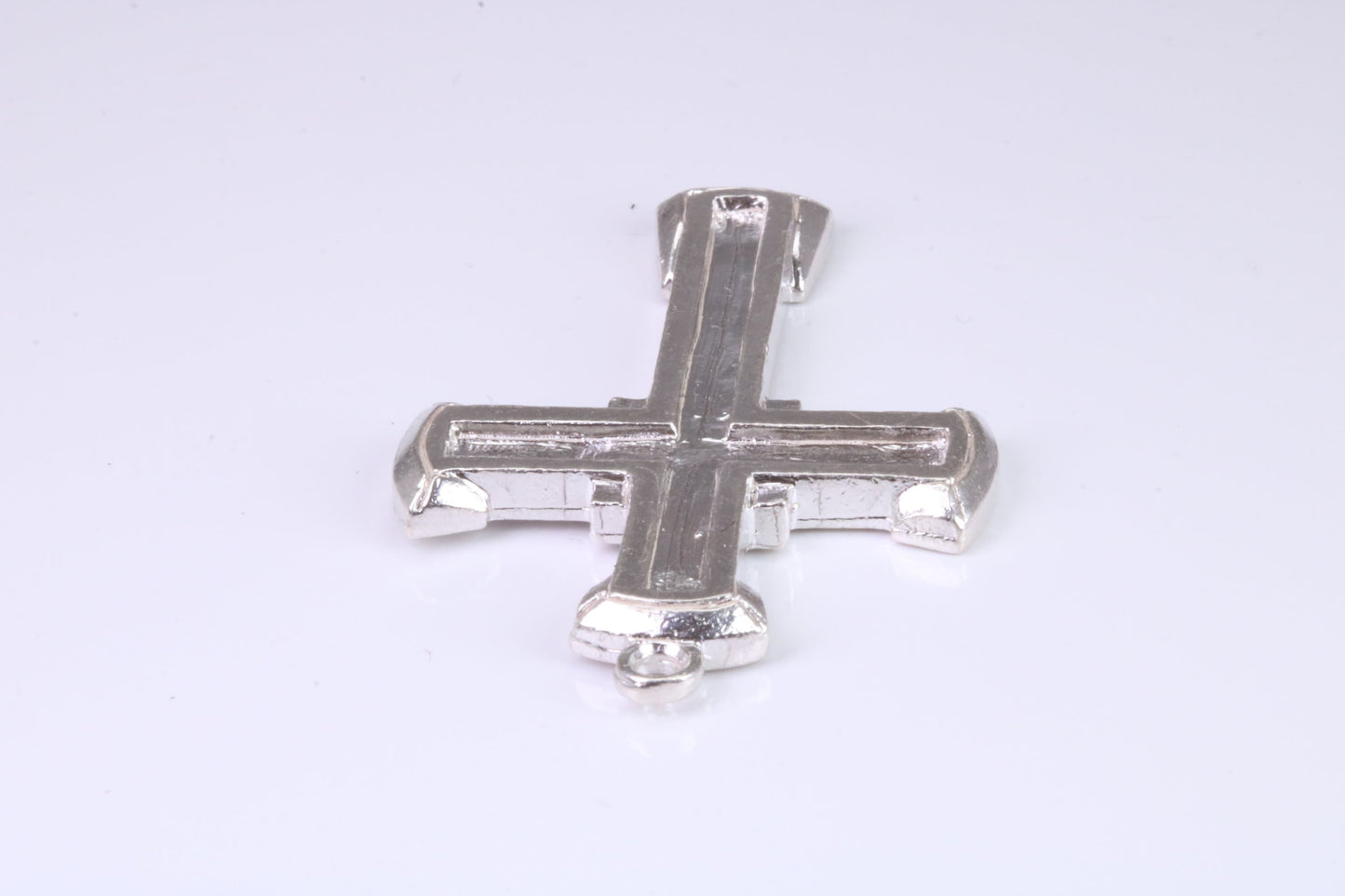 Large Chunky Sterling Silver Cross