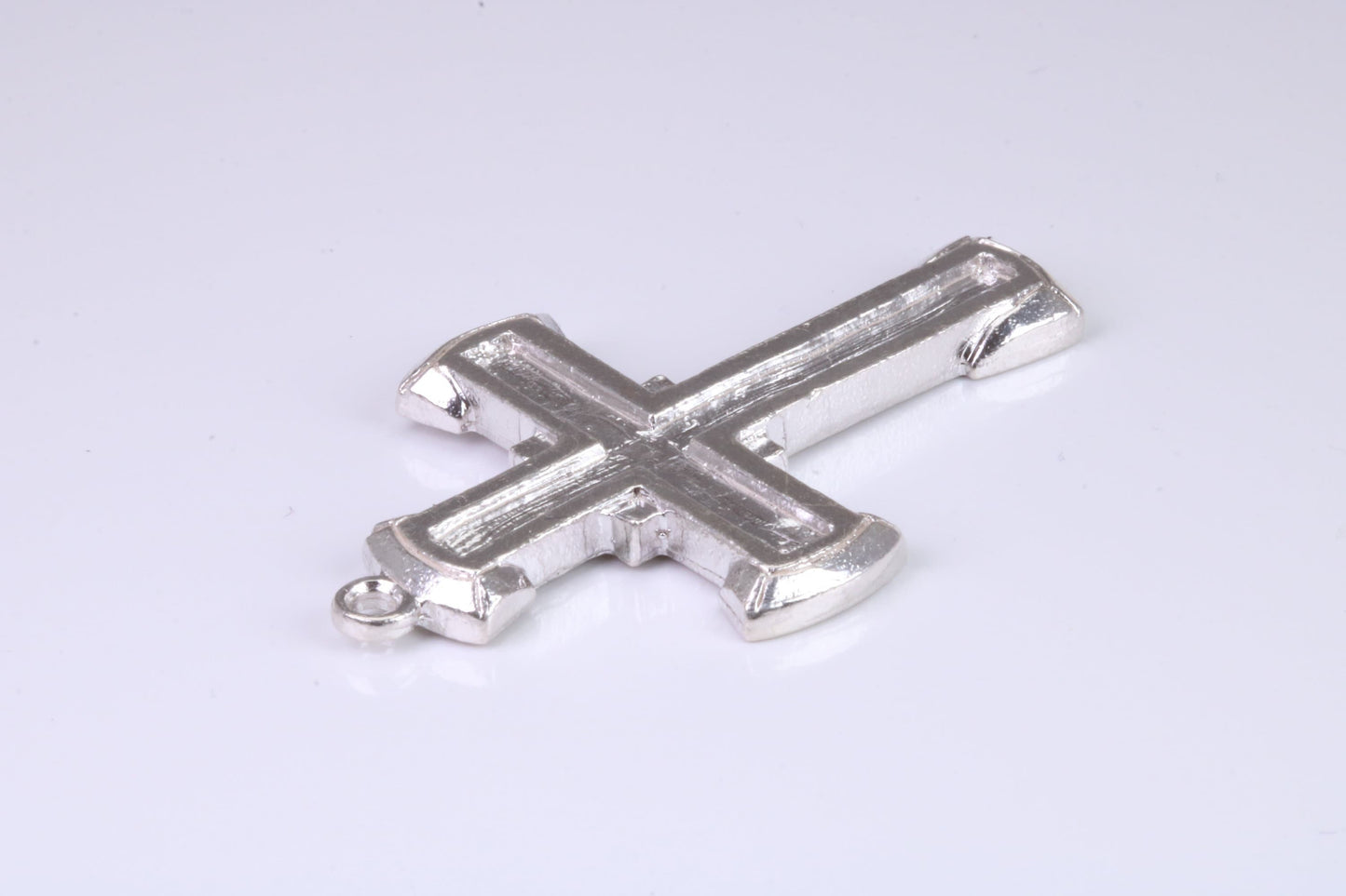 Large Chunky Sterling Silver Cross