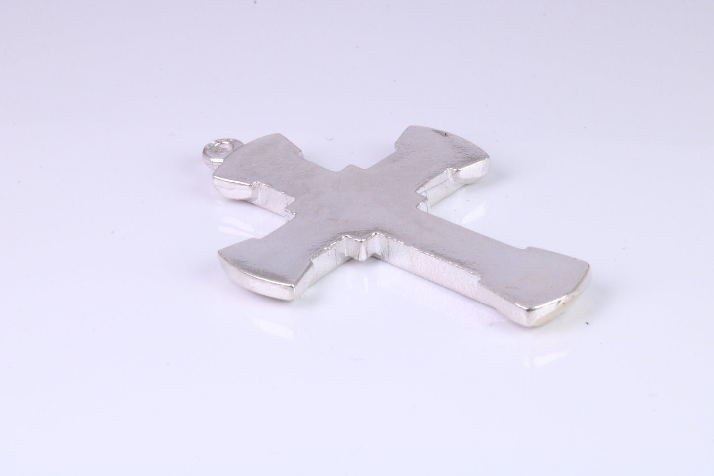 Large Chunky Sterling Silver Cross
